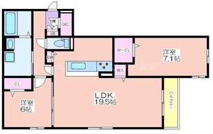 スペチアーレ墨江の物件間取画像